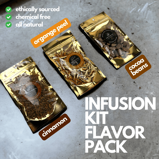whiskey infusion kit flavor pack refills