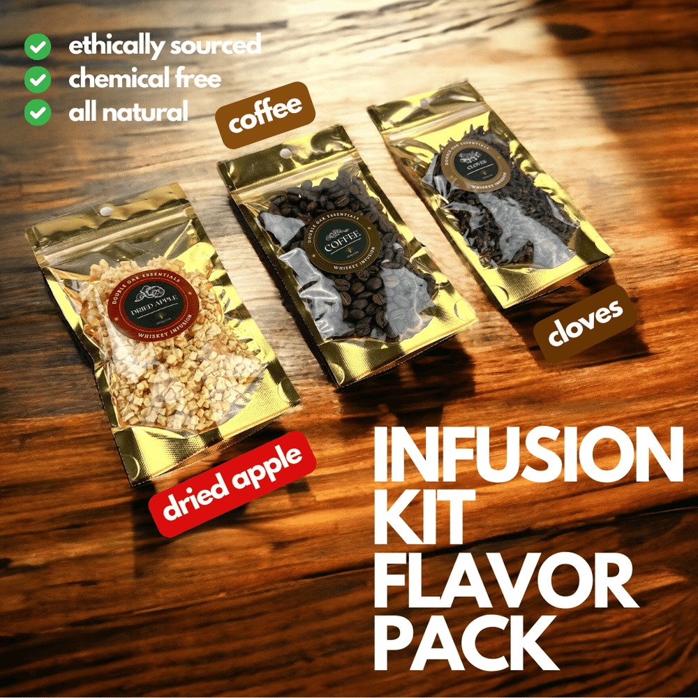whiskey infusion kit flavor pack