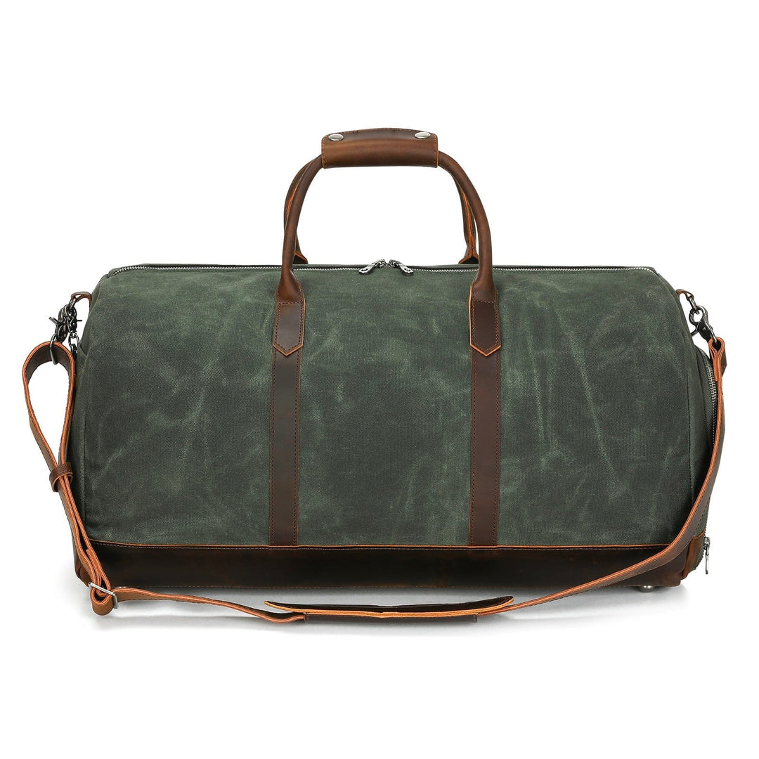canvas and leather weekender backpack Weekender Bag – Double Oak Essentials