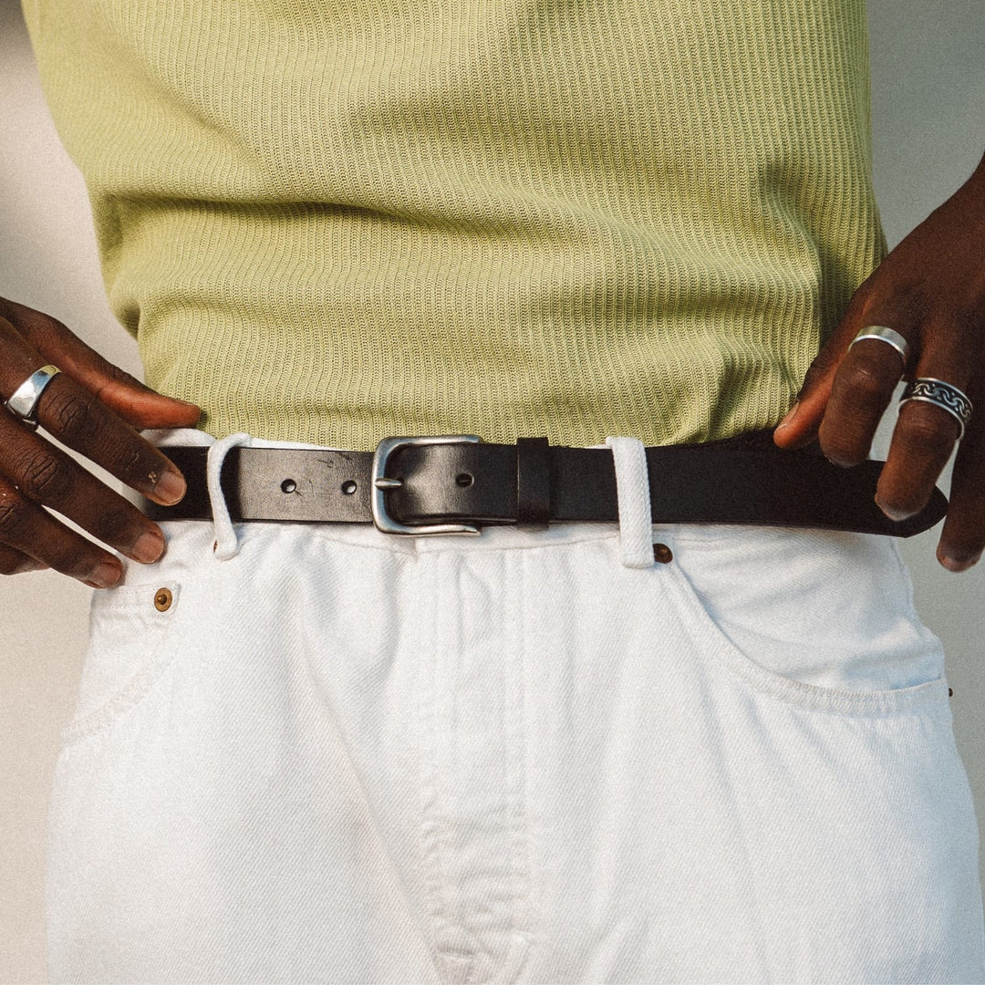 Leather Stretch Belt