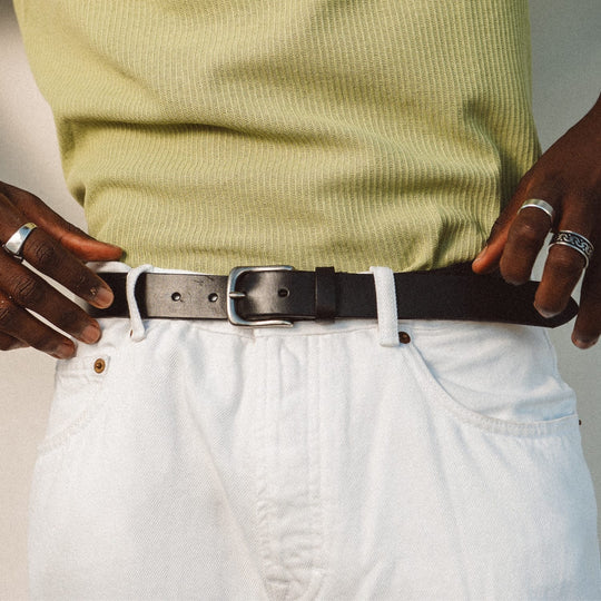 Leather Stretch Belt