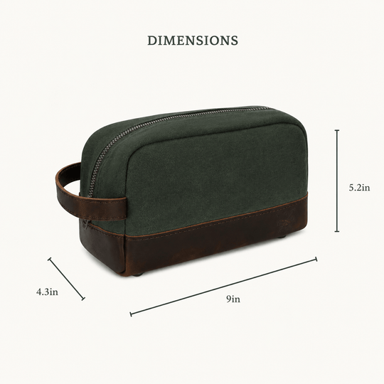 Canvas Toiletry Bag